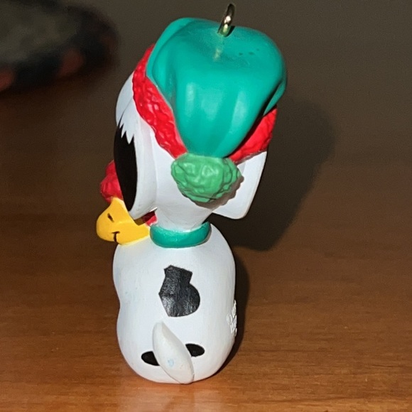 Vintage Hallmark Snoopy & Woodstock Ornament- SFH - No Box - Picture 2 of 4
